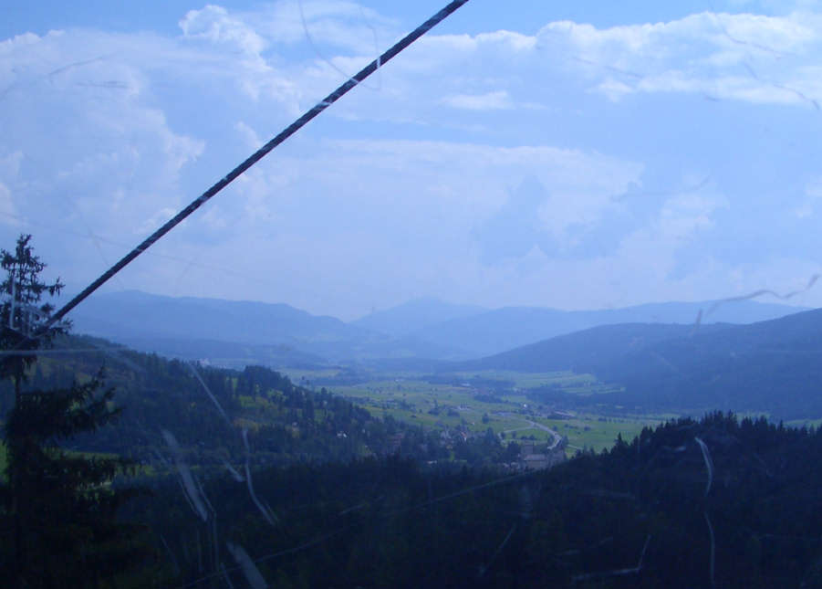 View into the Valley - Blick in das Tal