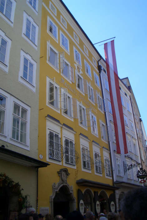 Mozart's Geburtshaus / Birthplace of Mozart