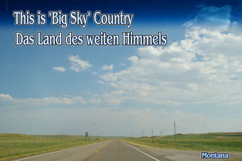 Big Sky country in Montana