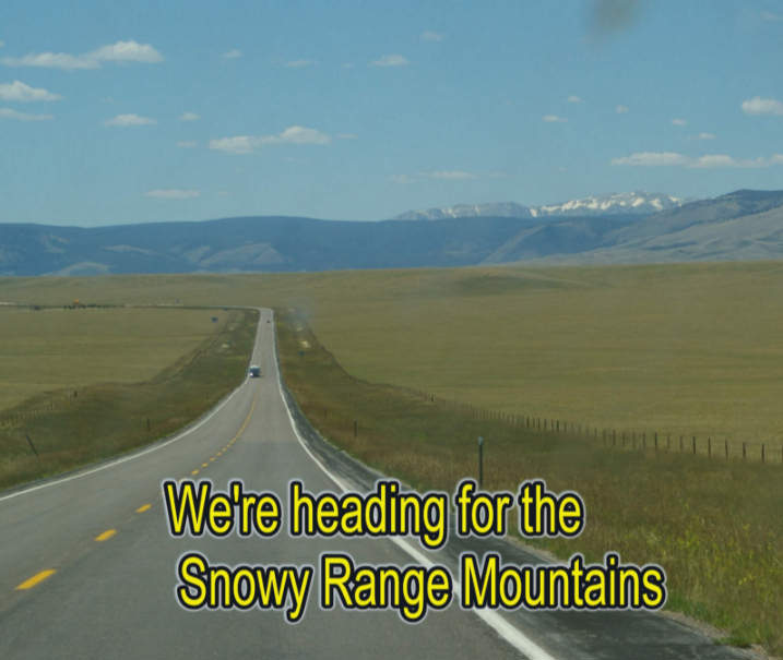 road to the Snowy Range