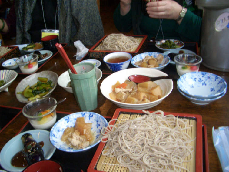 our first lunch stop - Soba Noodles