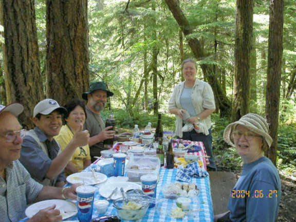 Picnic after the hike